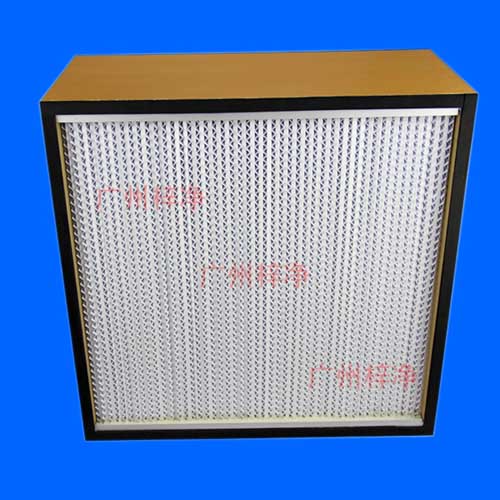 木框紙隔板高效過濾器產品圖 木框紙隔板高效過濾器產品圖