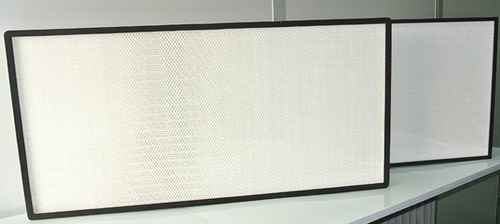 1175無隔板亞高效過濾器產品結構圖 1175無隔板亞高效過濾器產品結構圖